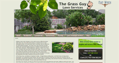 Desktop Screenshot of grassguytx.com